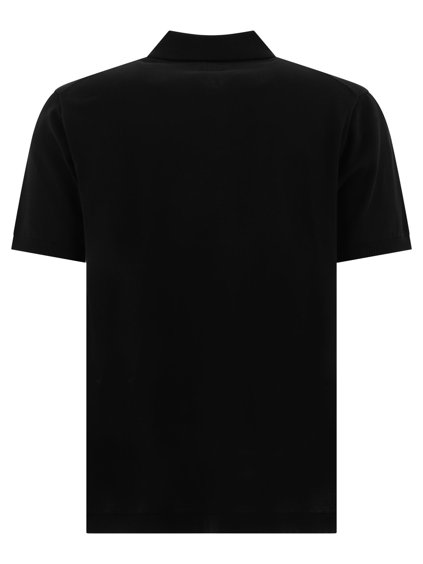 BEAMS PLUS Black   12G polo shirt